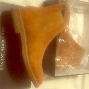 Men’s suede Chelsea boots